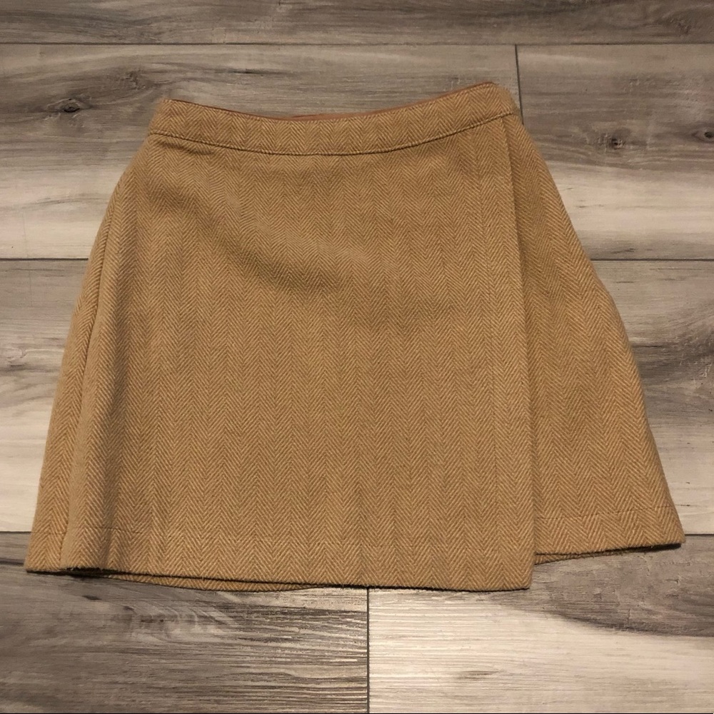 Abercrombie & Fitch Wrap Plaid Mini Skirt XS